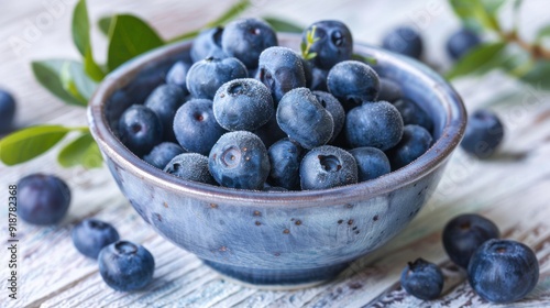 Wallpaper Mural Blueberries in a Bowl Torontodigital.ca