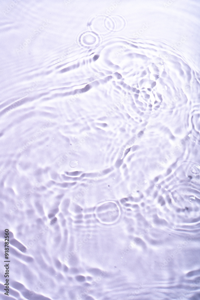 Water ripples top view for placing product Water ripples top view for placing product