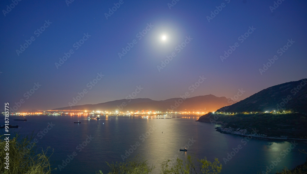 moon over the bay moon over the bay