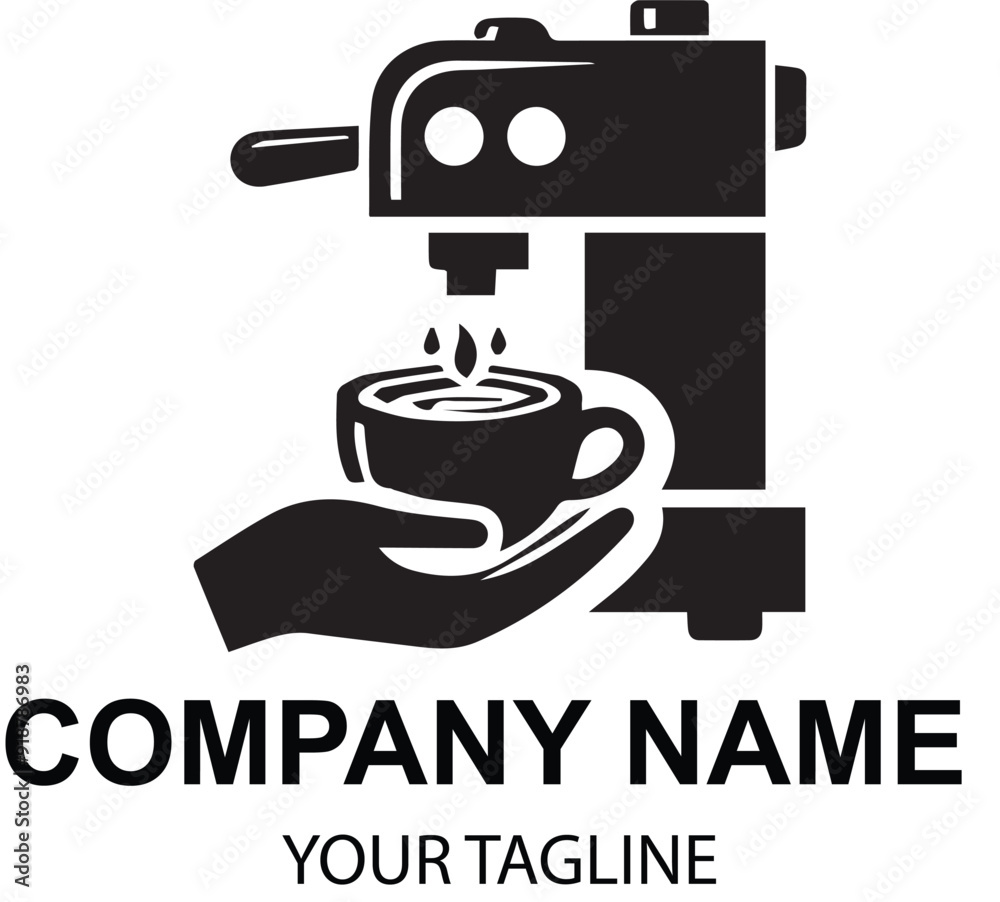 vector coffee shop logo design vector coffee shop logo design