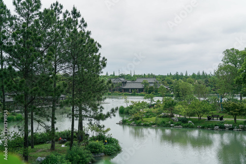 lake in the park