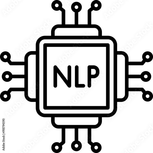 Natural Language Processing Icon photo