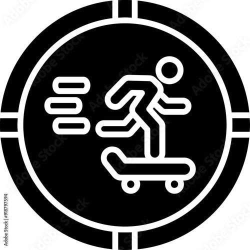 Skateboard Icon