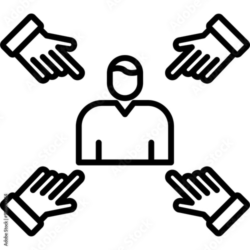 Discrimination Icon