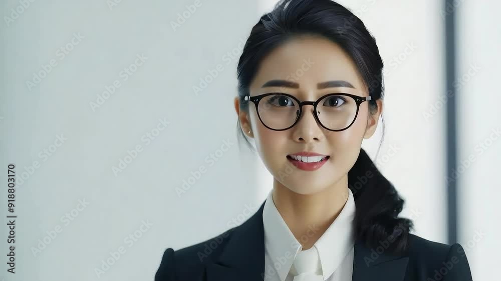 Businesswoman in Formal Attire