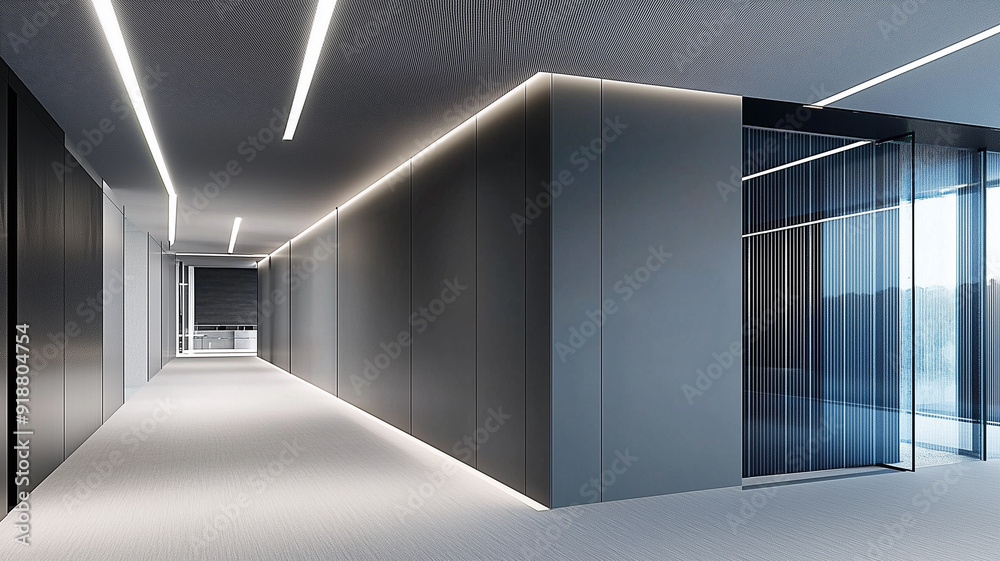 3d render of a corridor 3d render of a corridor