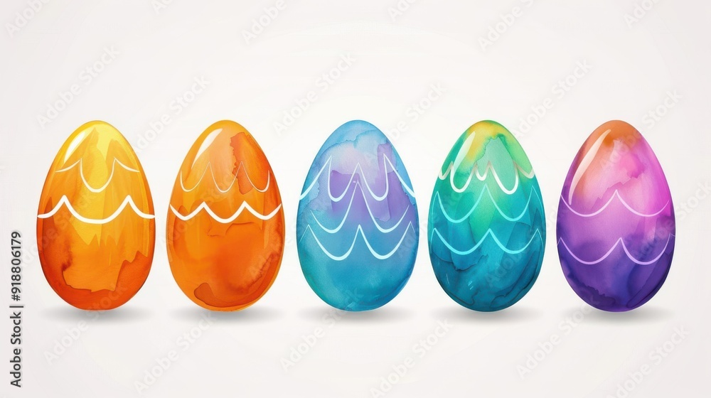 Vibrant, handdrawn Easter eggs bring joy and charm to your festive decor, perfect for seasonal celebrations and traditions. Vibrant, handdrawn Easter eggs bring joy and charm to your festive decor, perfect for seasonal celebrations and traditions.