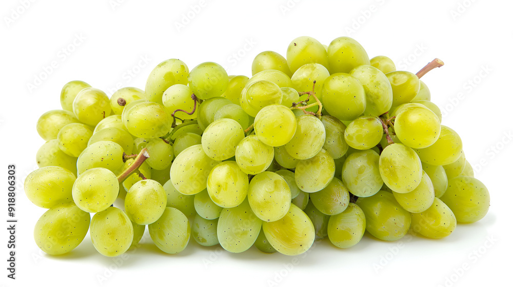 bunch of green grapes, Fresh green grapes isolated on white background. bunch of green grapes, Fresh green grapes isolated on white background.