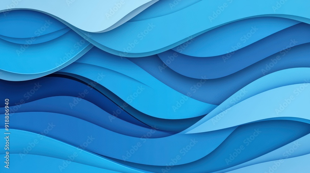 Vibrant blue backdrop features smooth curves, creating an eyecatching modern design perfect for any creative project. Vibrant blue backdrop features smooth curves, creating an eyecatching modern design perfect for any creative project.