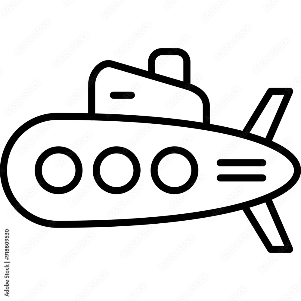 Submarine Icon Submarine Icon