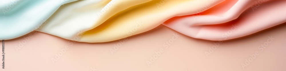 Soft Pastel Shapes Flowing on Gradient Background – Whimsical Minimalist Design with Copy Space Soft Pastel Shapes Flowing on Gradient Background – Whimsical Minimalist Design with Copy Space