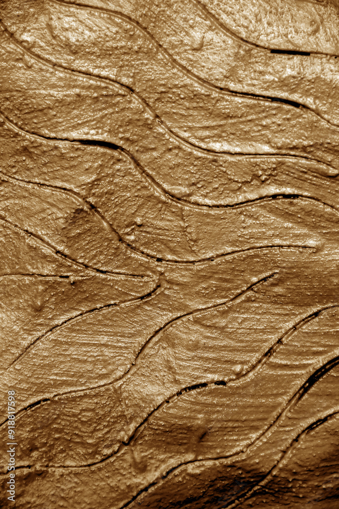 Concrete wall dark brown texture with line patterns abstract on background Concrete wall dark brown texture with line patterns abstract on background