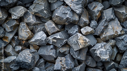 Wallpaper Mural stone aggregate materials for construction split texture stone glauconite sandstone : Generative AI Torontodigital.ca