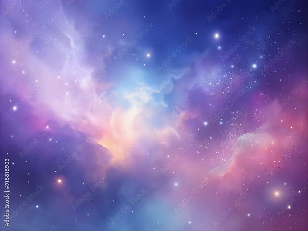 Stellar Breeze: Soft Pastel Galaxy Glow Gradient Space Background Stellar Breeze: Soft Pastel Galaxy Glow Gradient Space Background