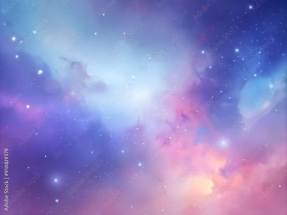 Stellar Breeze: Soft Pastel Galaxy Glow Gradient Space Background Stellar Breeze: Soft Pastel Galaxy Glow Gradient Space Background