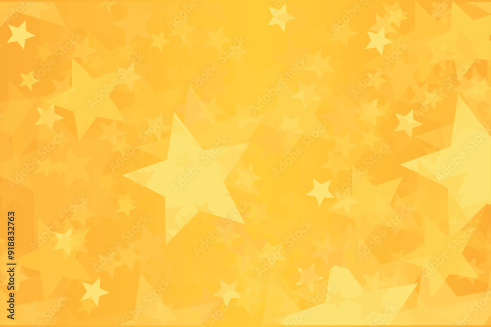 Fototapeta premium Abstract stars background Golden stars