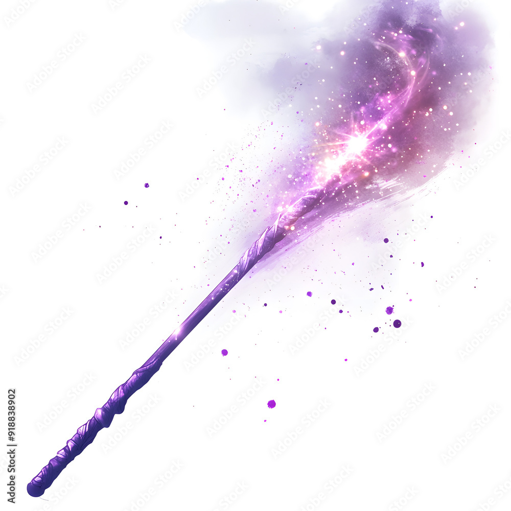 Remove the Background, Leave the Wand in White Background
