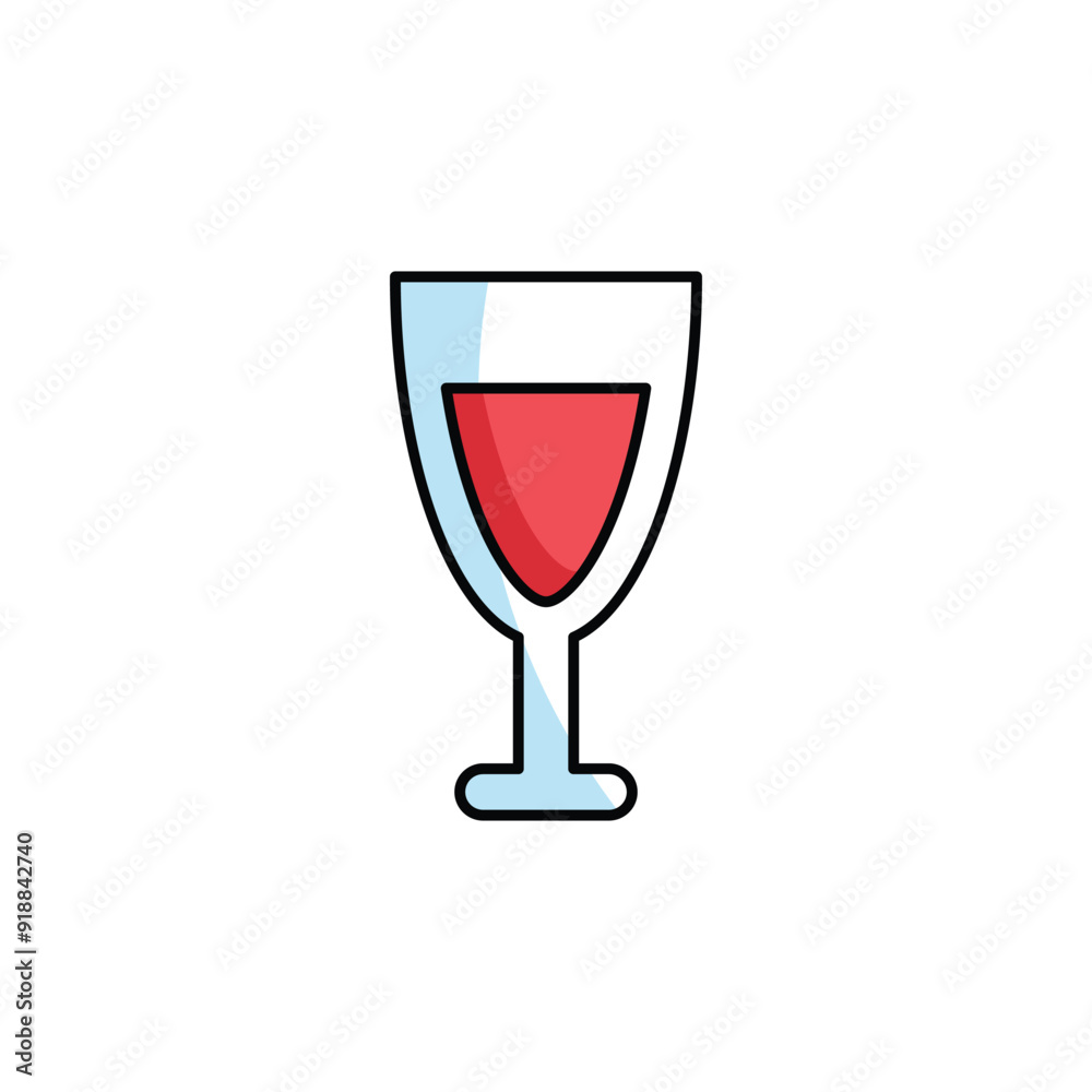 Wine icon design with white background stock illustration Wine icon design with white background stock illustration