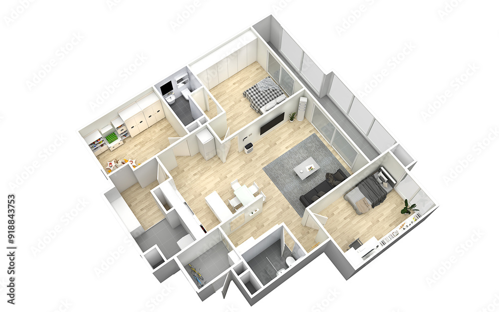 Fototapeta premium isometric