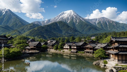 AIが考える日本の昔の風景