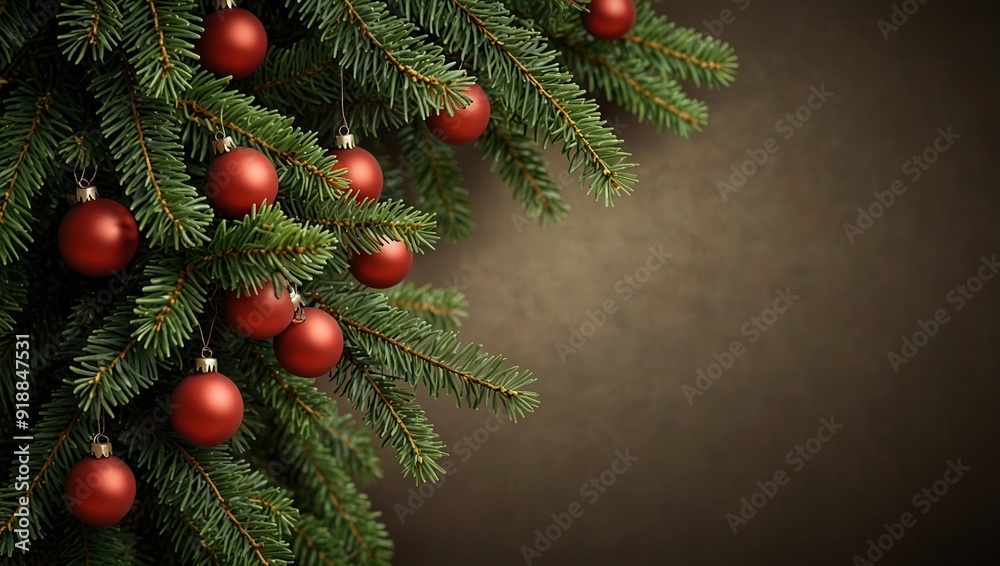 Christmas tree branches background Christmas tree branches background