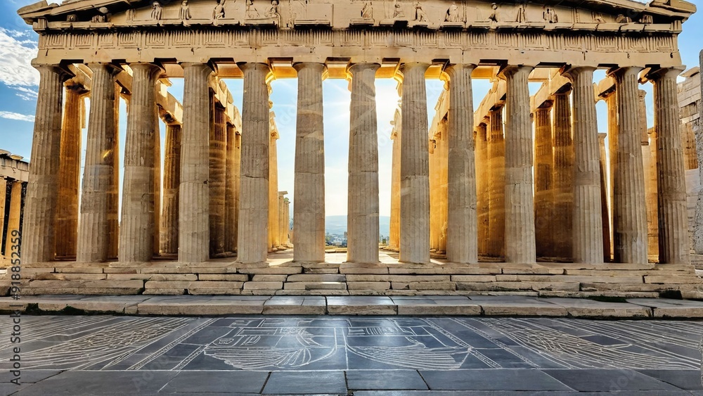 Fototapeta premium Athens, Greece - Parthenon temple on the Acropolis