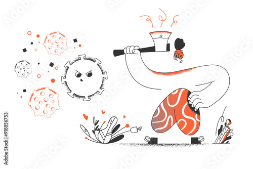 Fighting with coronavirus