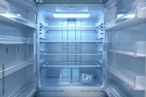 Clear out kitchen appliance freezer