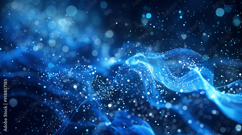 Abstract waves from particles and dots of energetic magic with the effect of glow and blur, abstract background,Abstract blue color digital particles wave with dust and light background
Abstract waves from particles and dots of energetic magic with the effect of glow and blur, abstract background,Abstract blue color digital particles wave with dust and light background