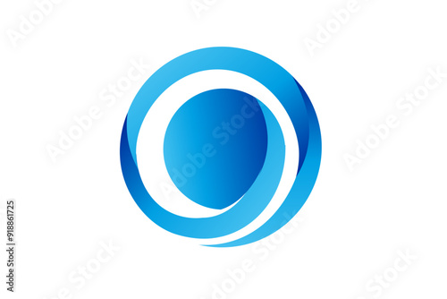 O 3D logo