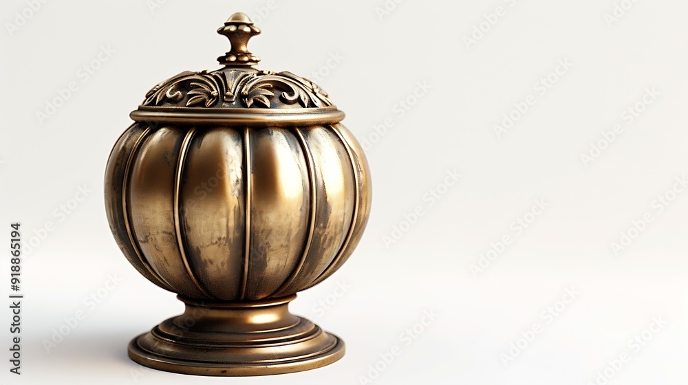 decorative luxury object isolated on white : Generative AI decorative luxury object isolated on white : Generative AI