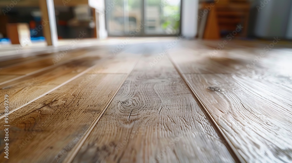 Installing Laminate Floor with underlays Laying floor panels : Generative AI