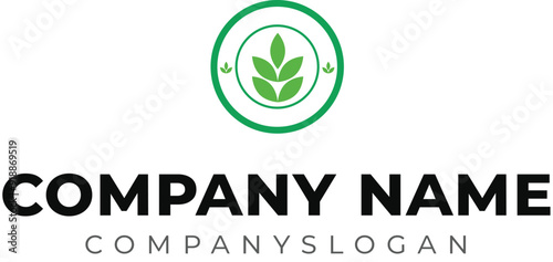 Eco friendly logo,Green company logo,flower logo