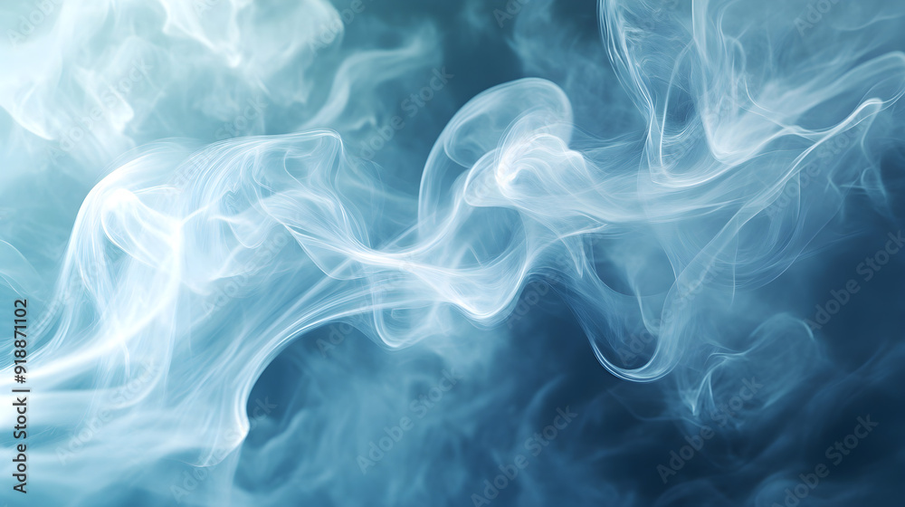 Smoke trails in an abstract form, organic shapes, mysterious and elegant Smoke trails in an abstract form, organic shapes, mysterious and elegant