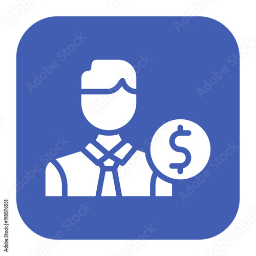 Embezzlement icon vector image. Can be used for Politics.