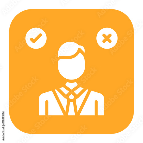 Decision Making icon vector image. Can be used for Action Plan.