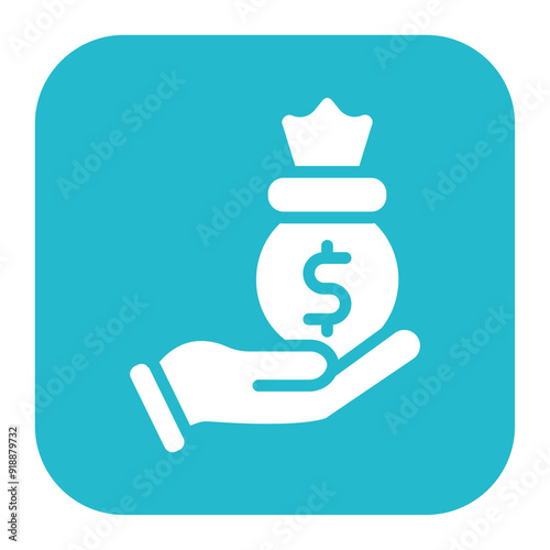 Personal Loan icon vector image. Can be used for Loan.