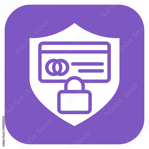 Fraud Prevention icon vector image. Can be used for Safe Payment.