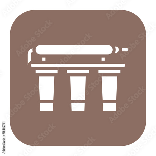 Reverse Osmosis icon vector image. Can be used for Water Treatment.