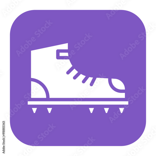 Crampons icon vector image. Can be used for Rock Climbing.