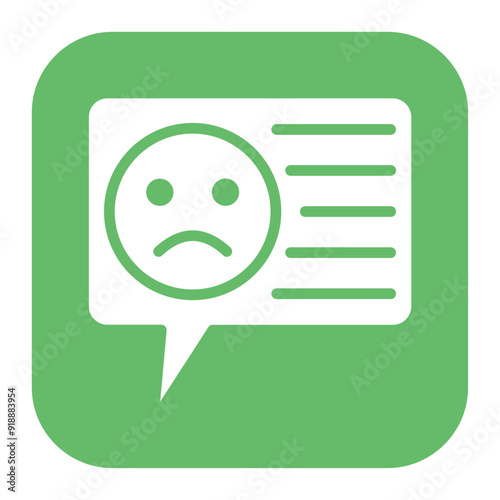 Customer Dissatisfaction icon vector image. Can be used for Business Risks.