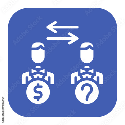 Insider Trading icon vector image. Can be used for Business Risks.