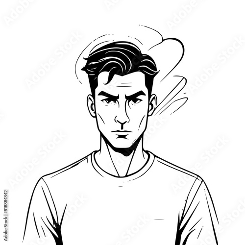 Mysterious Mind Reading Young Man.