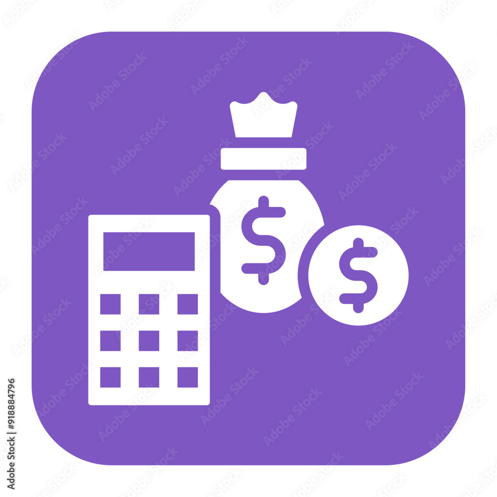 Budget icon vector image. Can be used for Business Meeting. Budget icon vector image. Can be used for Business Meeting.