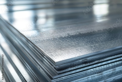 Galvanized steel sheets for industrial use photo