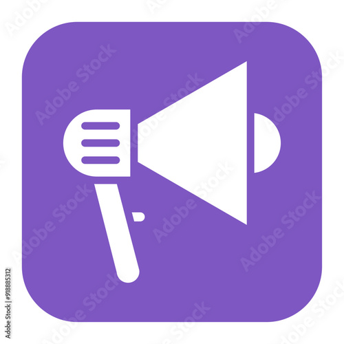 Speaker icon vector image. Can be used for Thought Leadership.