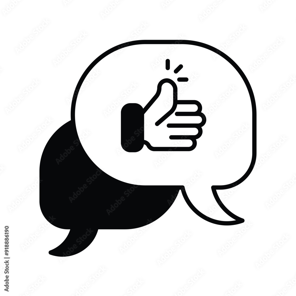 dislike glyph icon with white background vector stock illustration dislike glyph icon with white background vector stock illustration