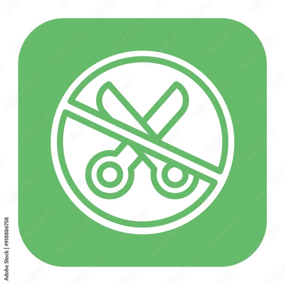 No Hair Cutting icon vector image. Can be used for Eid al Adha. No Hair Cutting icon vector image. Can be used for Eid al Adha.