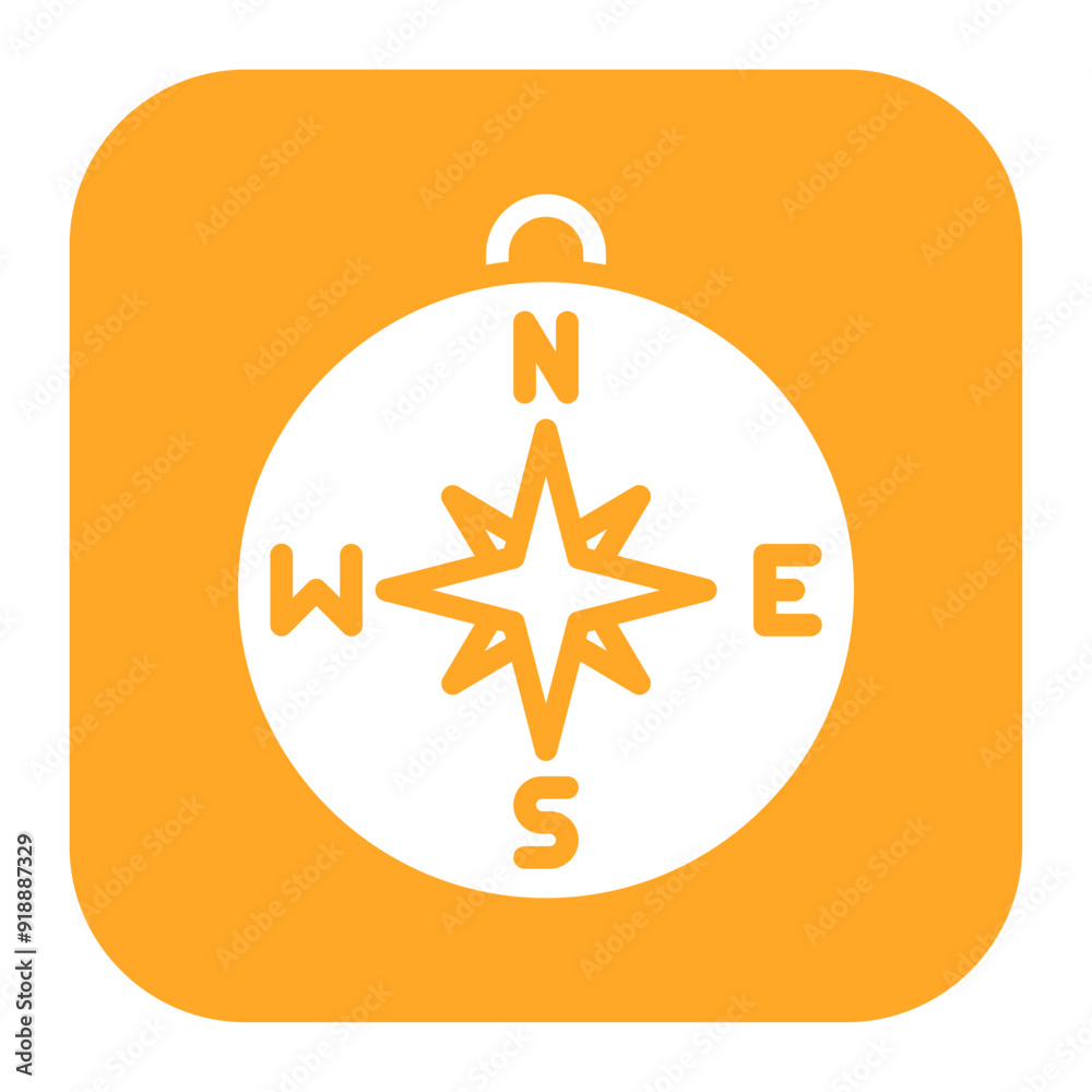 Compass icon vector image. Can be used for World Refugee Day. Compass icon vector image. Can be used for World Refugee Day.