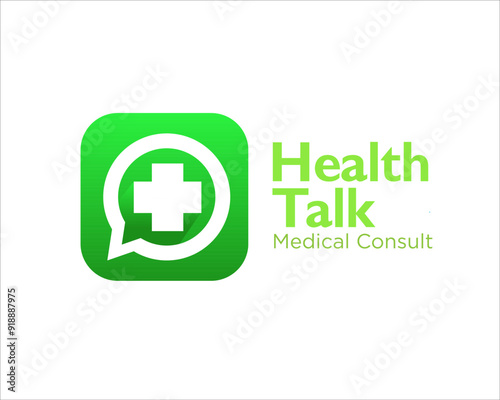 Free Download health talk logo designs for medical consultation - GFXLoad
